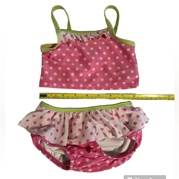 Adorable Polkadot Children’s Place bikini 0-3mo - Picture 6 of 10
